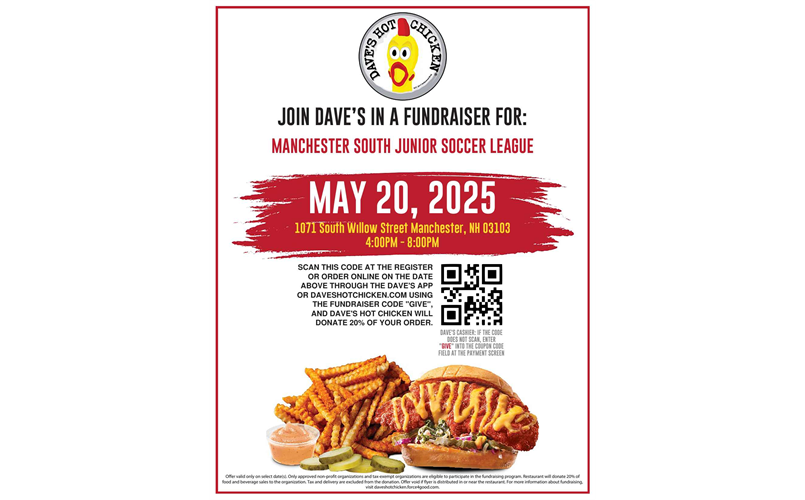 Dave's Hot Chicken Fundraiser
